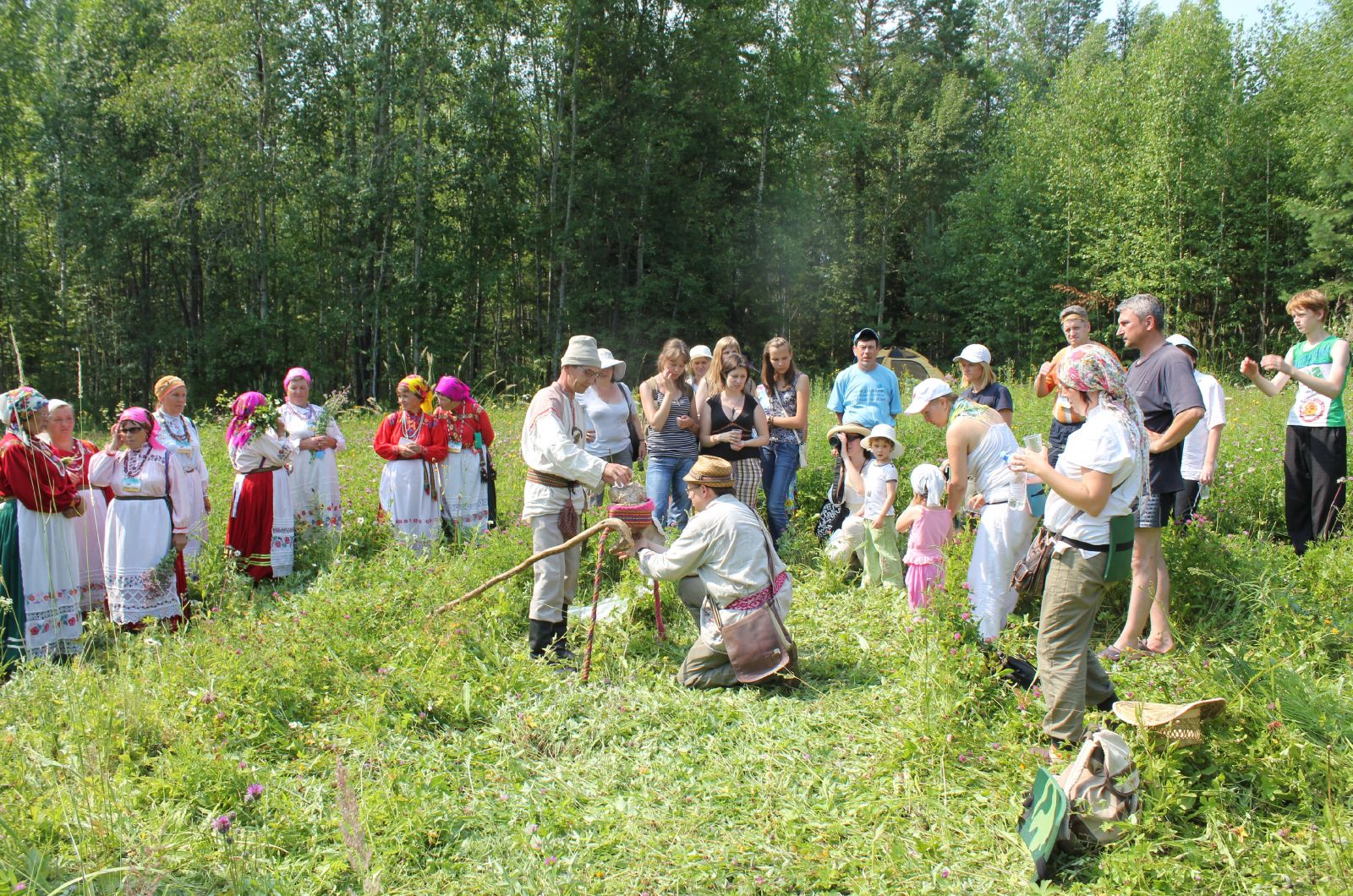 Обряд водоочищения на городище Курегкар