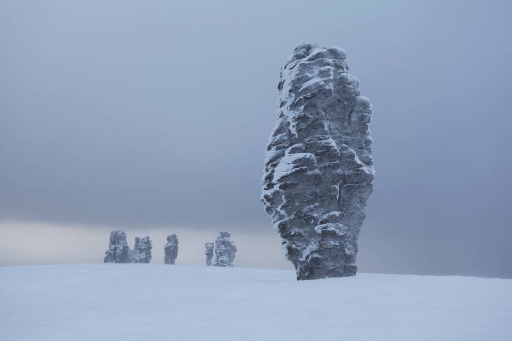 Manpupuner rock formations